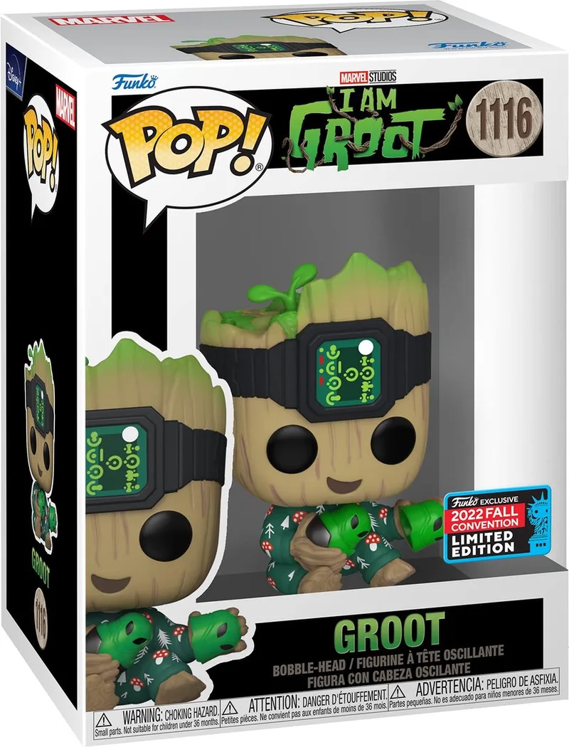 Marvel: I am Groot - Groot NYCC 2022 US Exclusive #1116 van Funko in Meerkleurig – productfoto