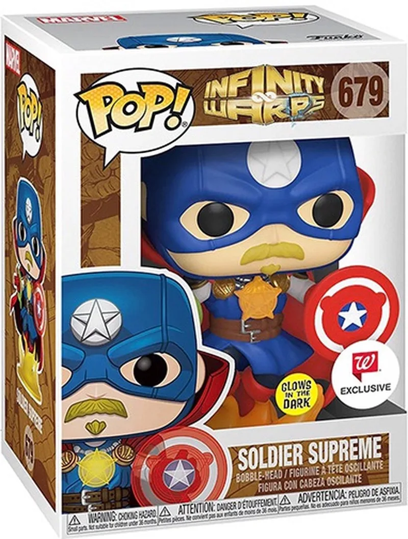 Marvel - Infinity Warps - Soldier Supreme Exclusive Glows In The Dark by Funko in Multicolour – product photo