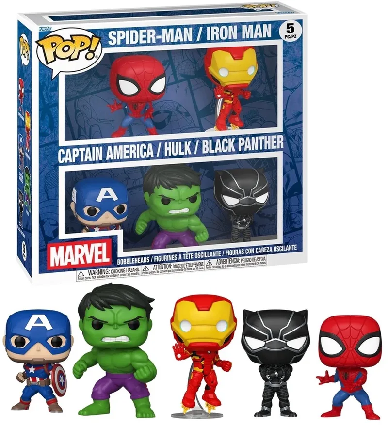 MARVEL : KS- MARVEL NC 5PK by Funko in Multicolour – product photo