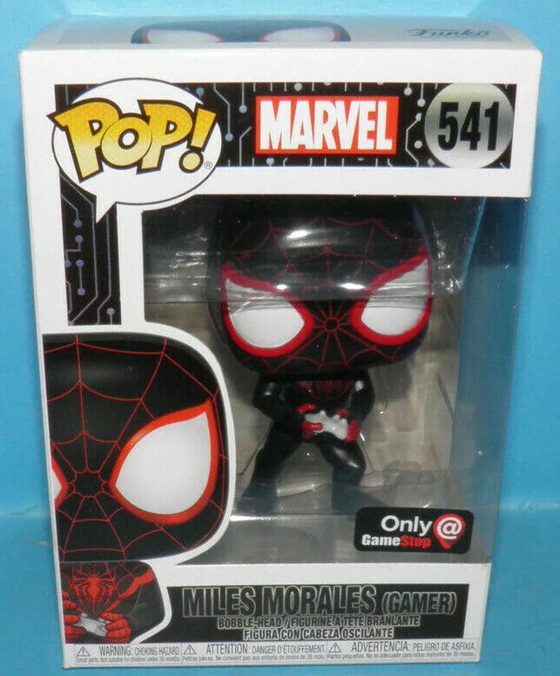 Marvel - Miles Morales (Gamer) #541 GS Exclusive [7.5/10] by Funko in Multicolour – product photo