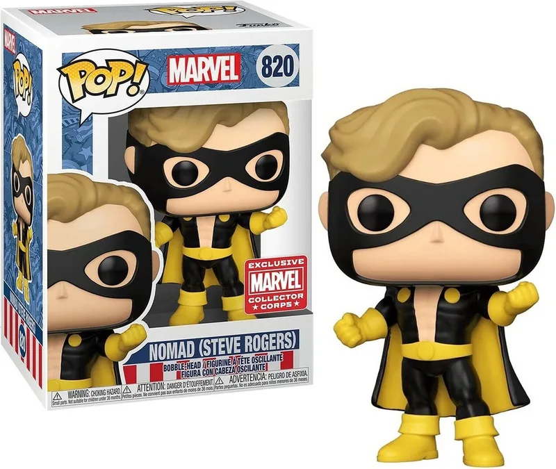 Marvel Nomad Exclusive Vinyl Figure [Steve Rogers] by Funko in Multicolour – product photo