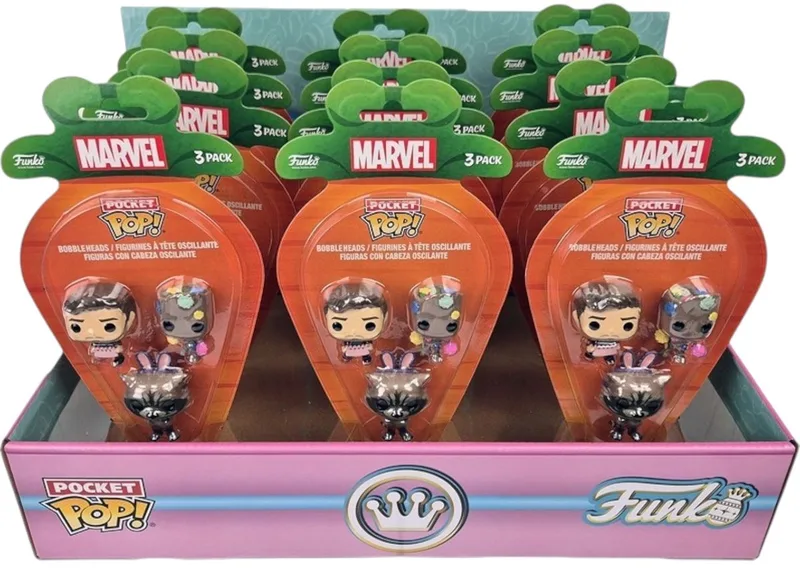 Marvel Pocket POP! Vinyl Figure 3-Pack GOTG 4 cm van Funko – productfoto