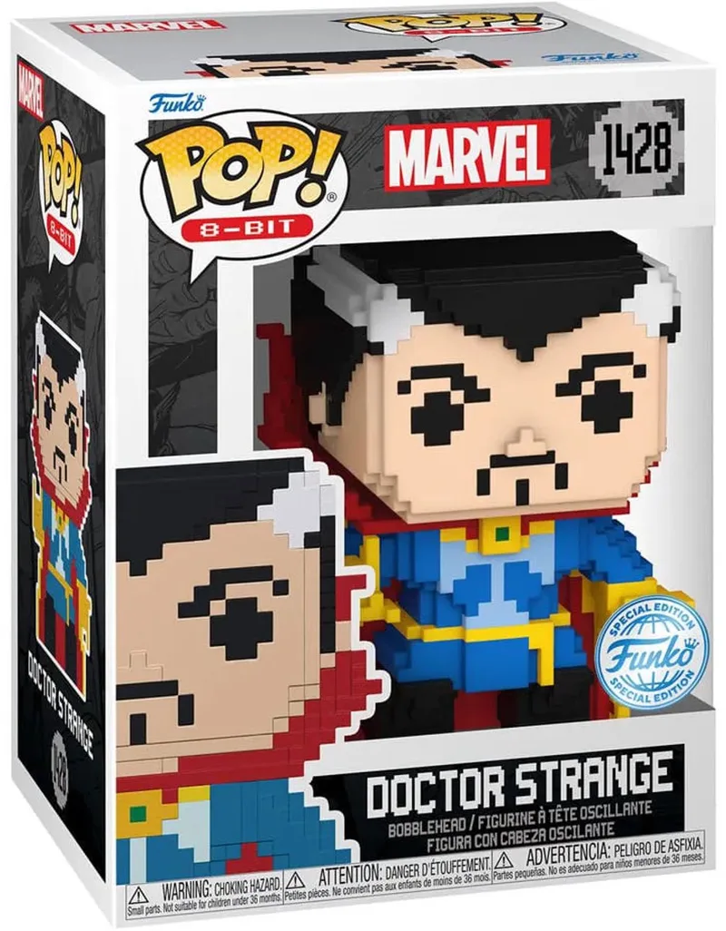 Marvel POP! 8-Bit Vinyl Figur Dr. Strange 9 cm by Funko – product photo