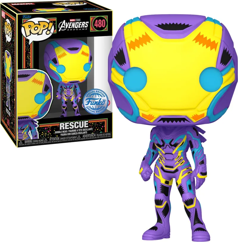 Marvel Rescue BlackLight #480 Marvel Avengers Exclusive van Funko in Meerkleurig – productfoto