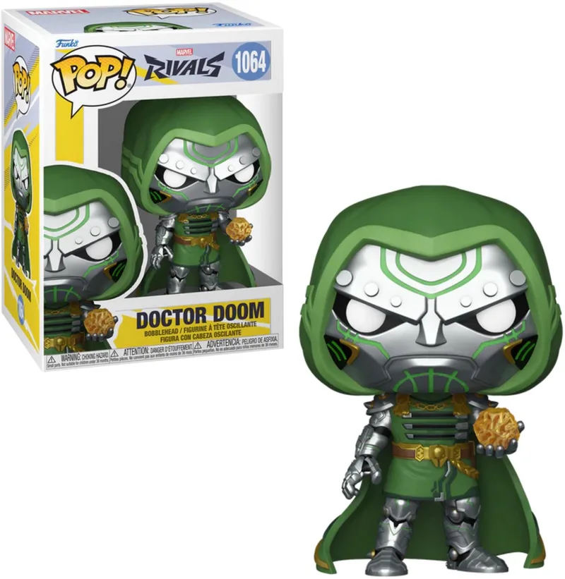 Marvel Rivals POP! Vinyl Figure Doctor Doom 9 cm POP! Figuur by Funko in Multicolour – product photo