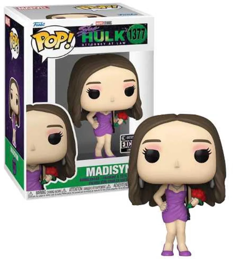 Marvel: She Hulk - Madisyn #1377 EE Exclusive van Funko in Paars – productfoto
