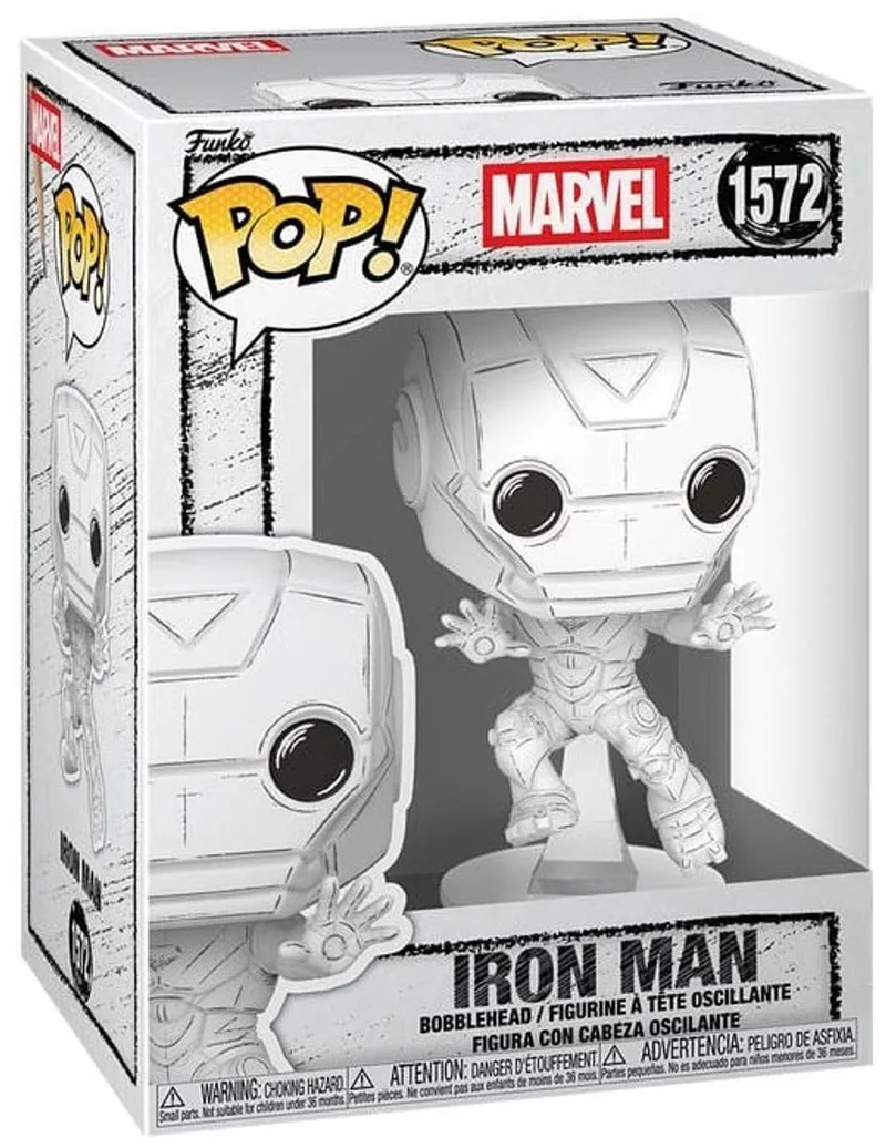 Marvel: Sketched - #1572 de Funko en Iron man – photo produit