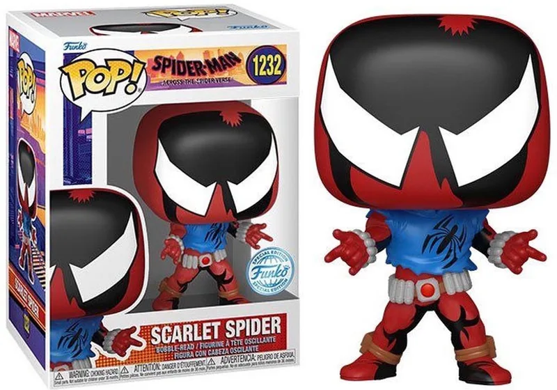 Marvel Spider-man Across the Spiderverse - Scarlet Spider #1232 Special Edition Exclusive by Funko in Multicolour – product photo