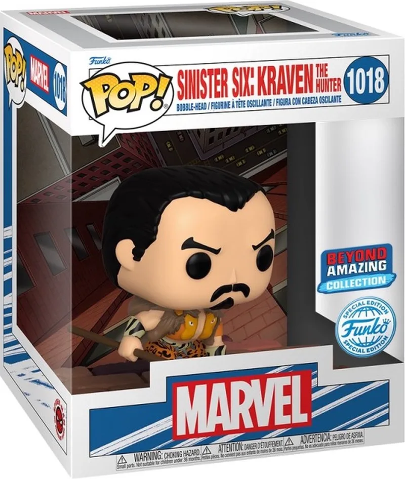 Marvel: Spider-Man: Beyond Amazing - Kraven Sinister Six Deluxe van Funko in Meerkleurig – productfoto