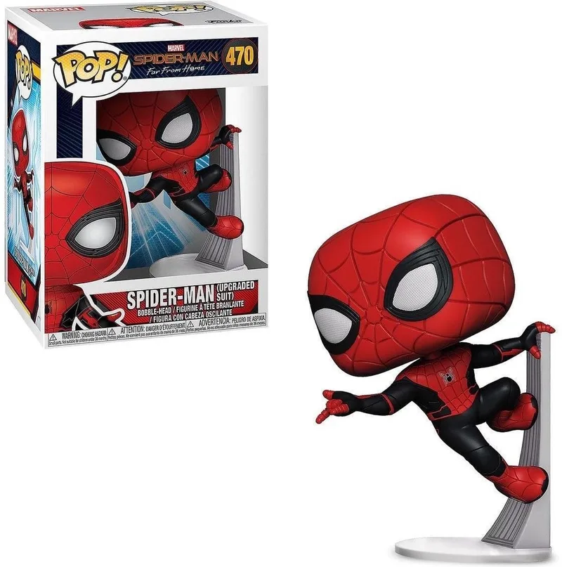 Marvel: Spider-Man Far from Home - Spider-Man Upgraded Suit van Funko in Bonte kleuren – productfoto