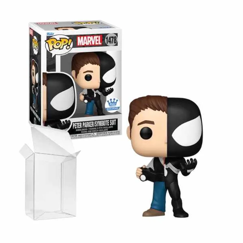 Marvel: Spider-man Peter Parker / (Symbiote Suit) Split #1478 Funko.com Exclusive van Funko in Meerkleurig – productfoto