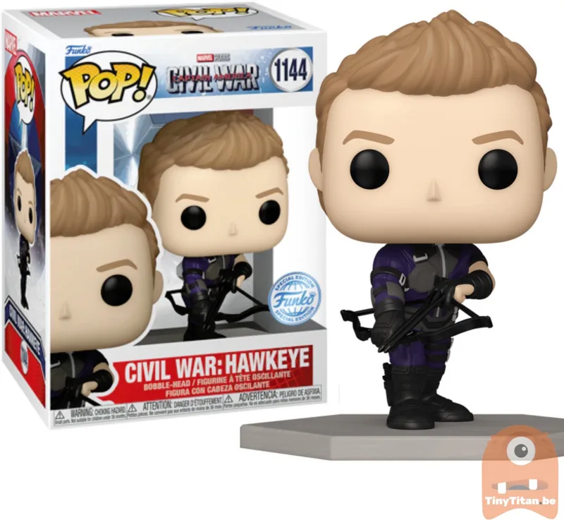 Marvel Studios Civil War Captain America #1144 Special Edition Exclusive van Funko in Meerkleurig – productfoto