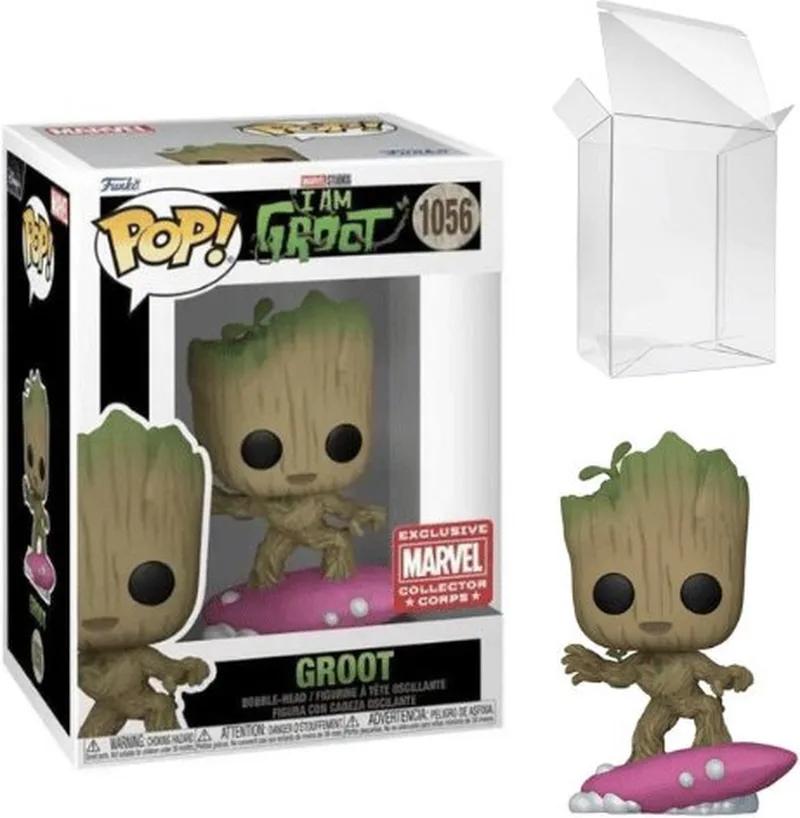 Marvel Studios: I am Groot - Groot with Soap Bar #1056 Collector Corps Exclusive [8/10] van Funko in Meerkleurig – productfoto