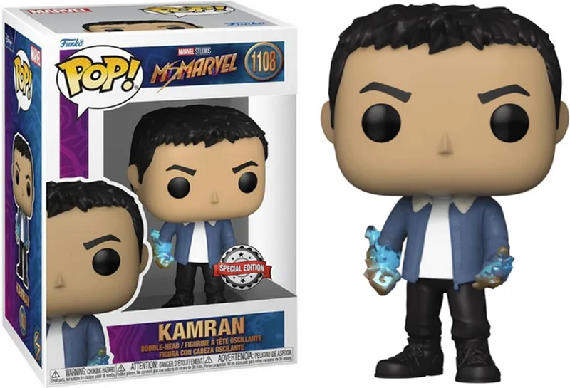 Marvel Studios: MS Marvel - Kamran #1108 Special Edition Exclusive by Funko in Multicolour – product photo