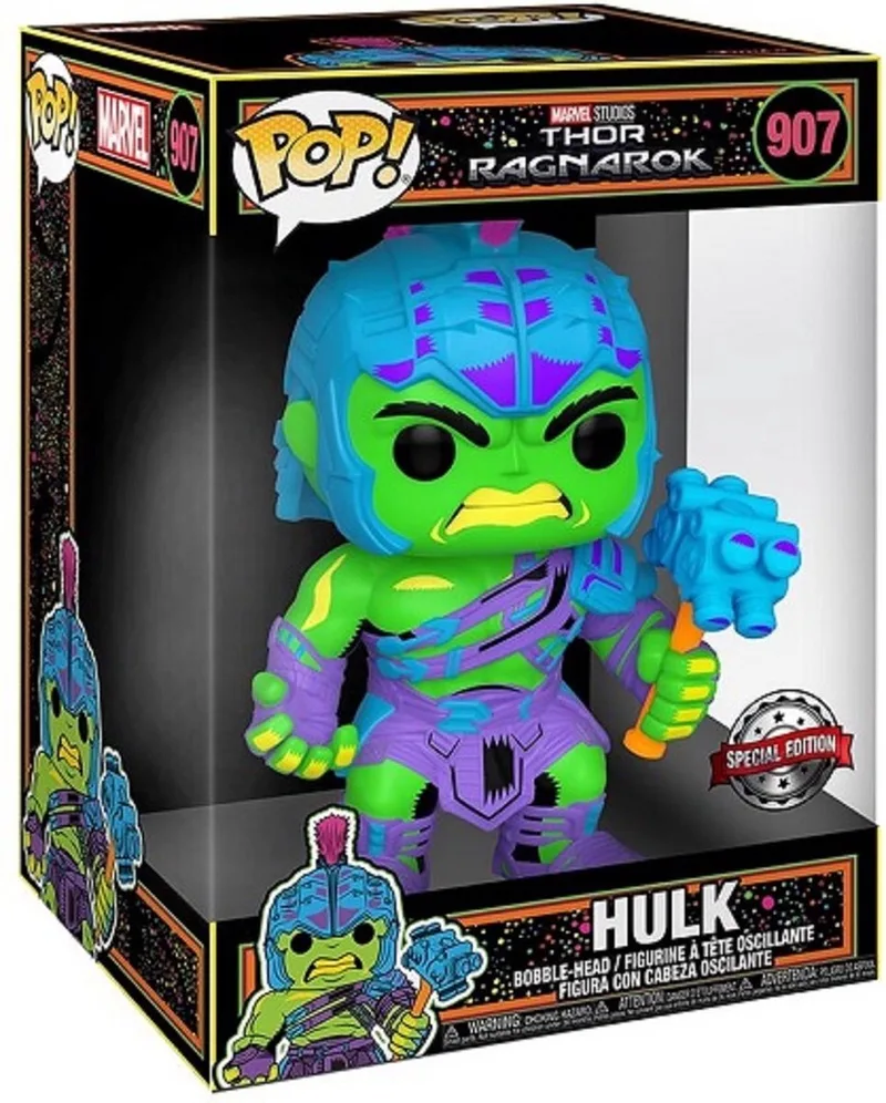 Marvel Thor Ragnarok: Gladiator Hulk (Blacklight) van Funko in Meerkleurig – productfoto