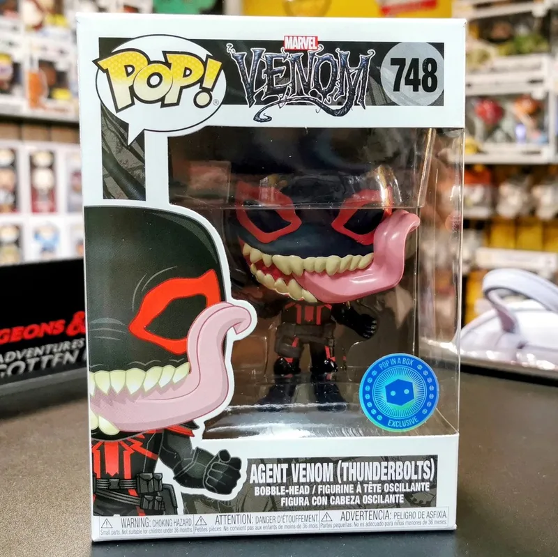 Marvel Venom Agent Venom (Thunder Bolts) Pop in a Box US Exclusive #748 by Funko in Multicolour – product photo