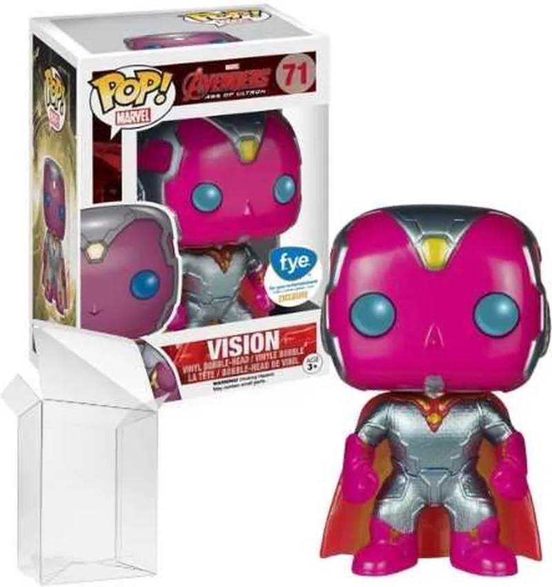 Marvel: Vision (Metallic) #71 FYE Exclusive van Funko in Meerkleurig – productfoto