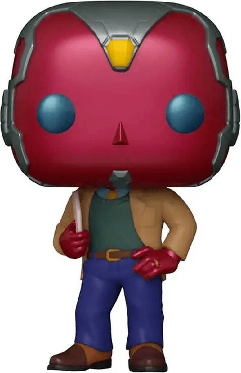 Marvel: Wandavision - 70s Vision #718 Gamestop Metallic Exclusive van Funko in Meerkleurig – productfoto