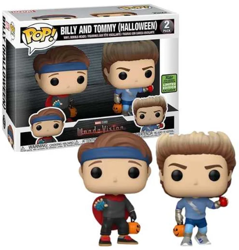Marvel WandaVision: Billy and Tommy (Halloween) (2-Pack) [Spring Convention Exclusive] van Funko in Multicolours – productfoto