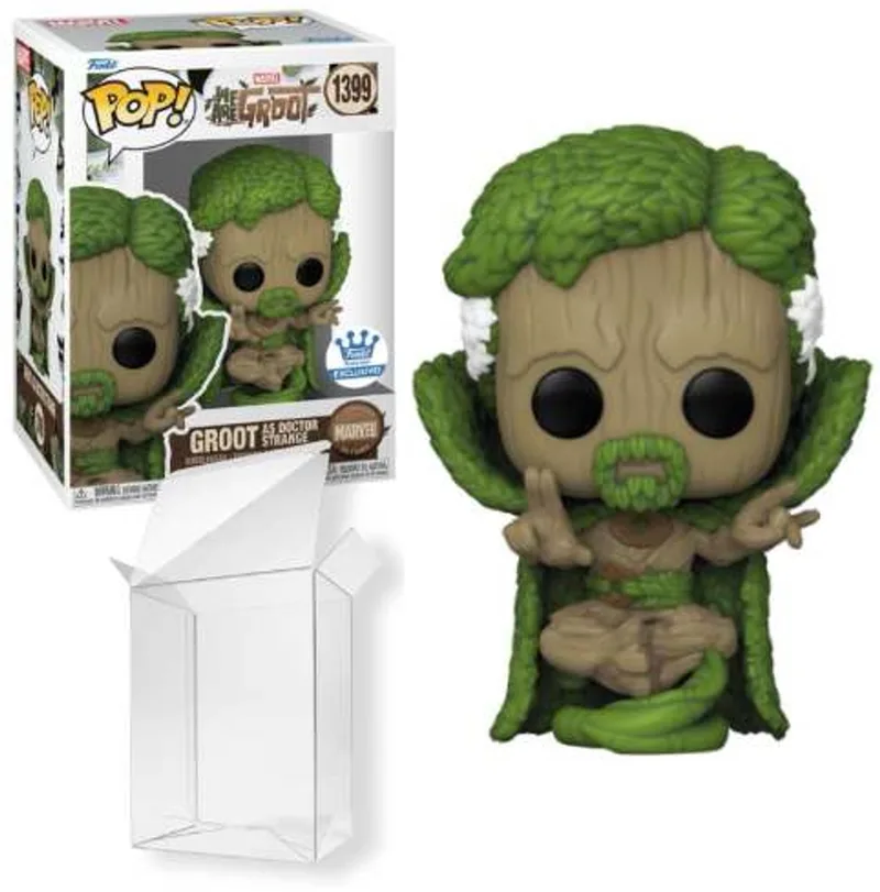 Marvel: We are Groot - Groot as Doctor Strange #1399 [Funko Exclusive] från Funko i Flerfärgad – produktbild