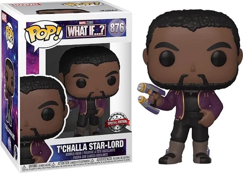 Marvel: What If...? - T'Challa Star-Lord #876 Special Edition Exclusive van Funko in Meerkleurig – productfoto