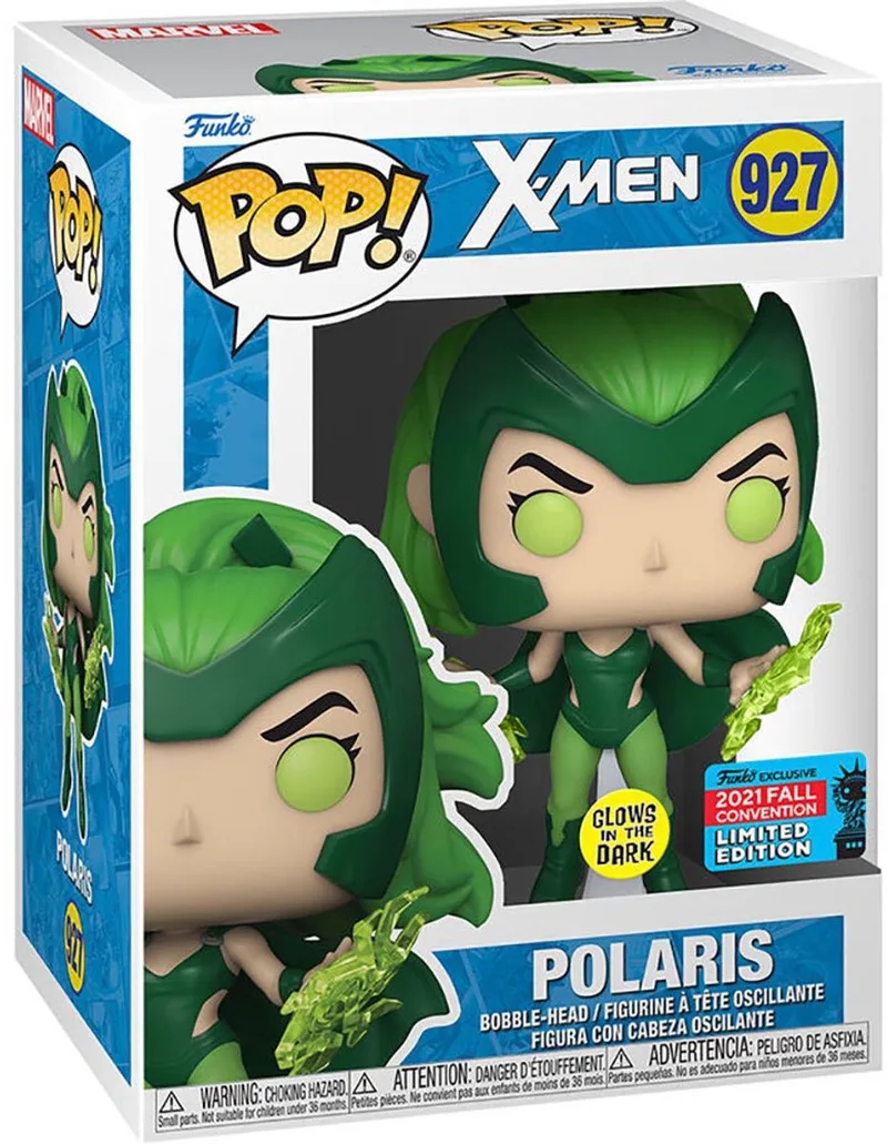 Marvel X-Men - Polaris (Limited Edition) Glow in The Dark #927 van Funko in Meerkleurig – productfoto