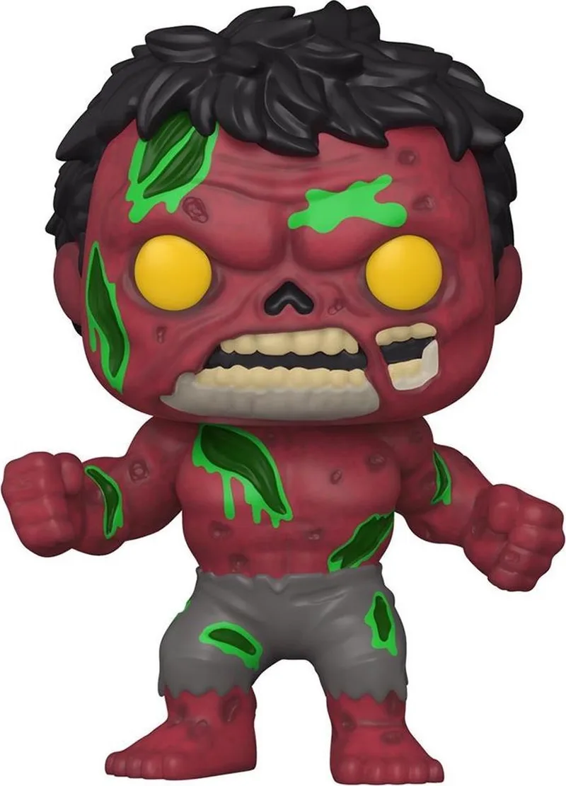 Marvel Zombies Pop Vinyl: Zombie Red Hulk by Funko – product photo