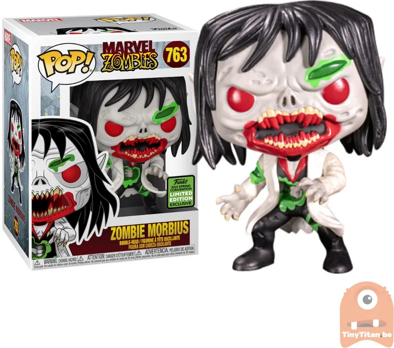 Marvel Zombies – Zombie Morbius ECCC 2021 Exclusive by Funko in Multicolour – product photo