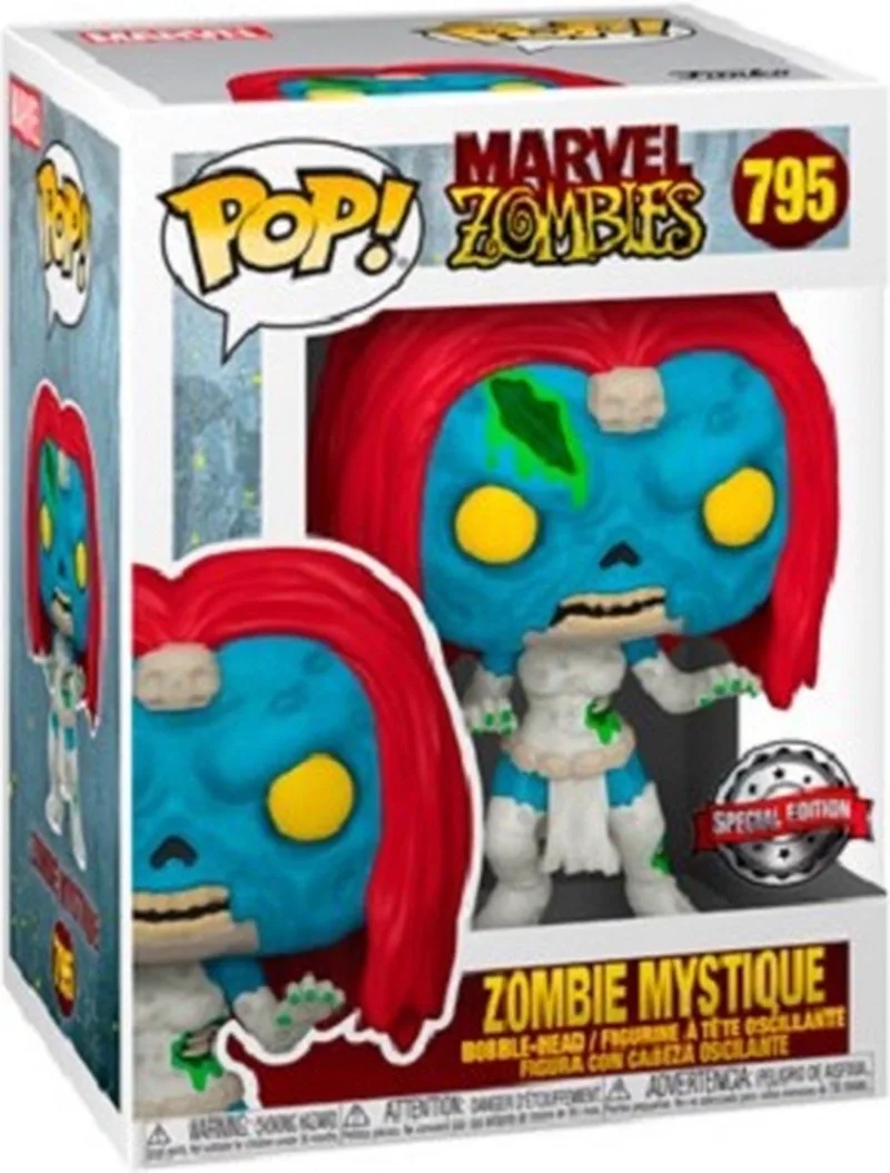 Marvel zombies - zombie Mystique #795 Exclusive by Funko in Blue – product photo