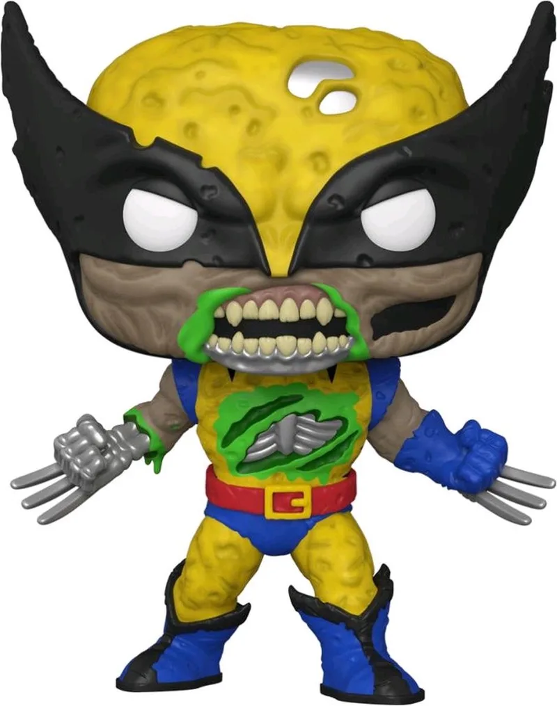 Marvel Zombies - Zombie Wolverine #696 - 10inch MEGA - Exclusive by Funko in Yellow – product photo
