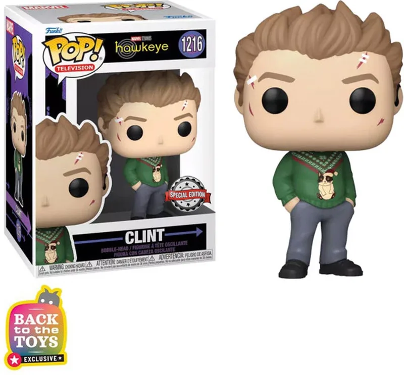 Marvlel Studios: Hawkeye - Clint Barton Special Edition #1216 by Funko in Multicolour – product photo