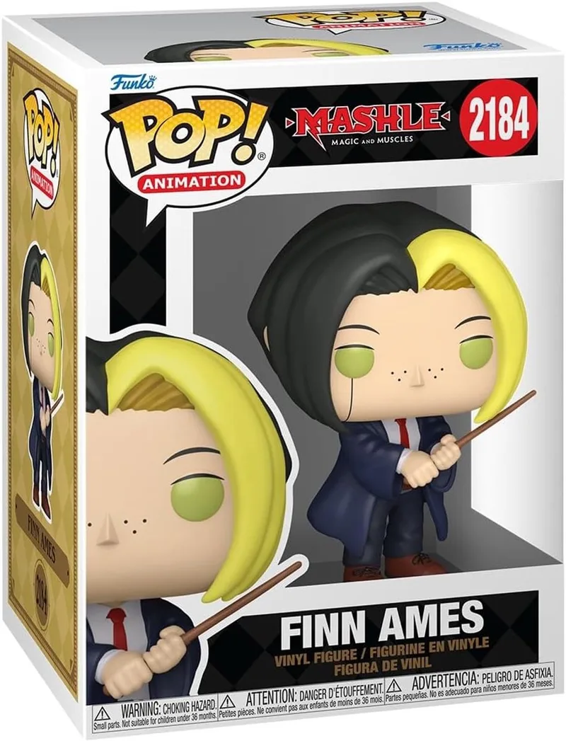 Mashle Finn Ames Vinyl Figur 2184 Unisex Funko Pop! - Neutraal de Funko en Standard – photo produit