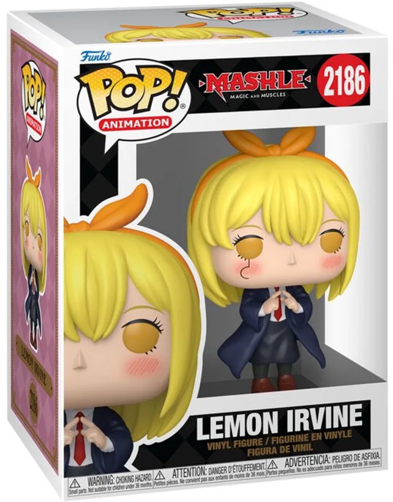 Mashle Lemon Irvine (Pop! Animation) Vinyl Figur 2186 Unisex Funko Pop! - Neutraal de Funko en Standard – photo produit