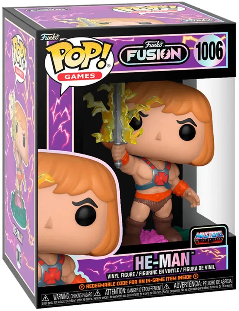 Masters of the Universe POP! Animation Vinyl Figures He-Man van Funko in Bruin – productfoto
