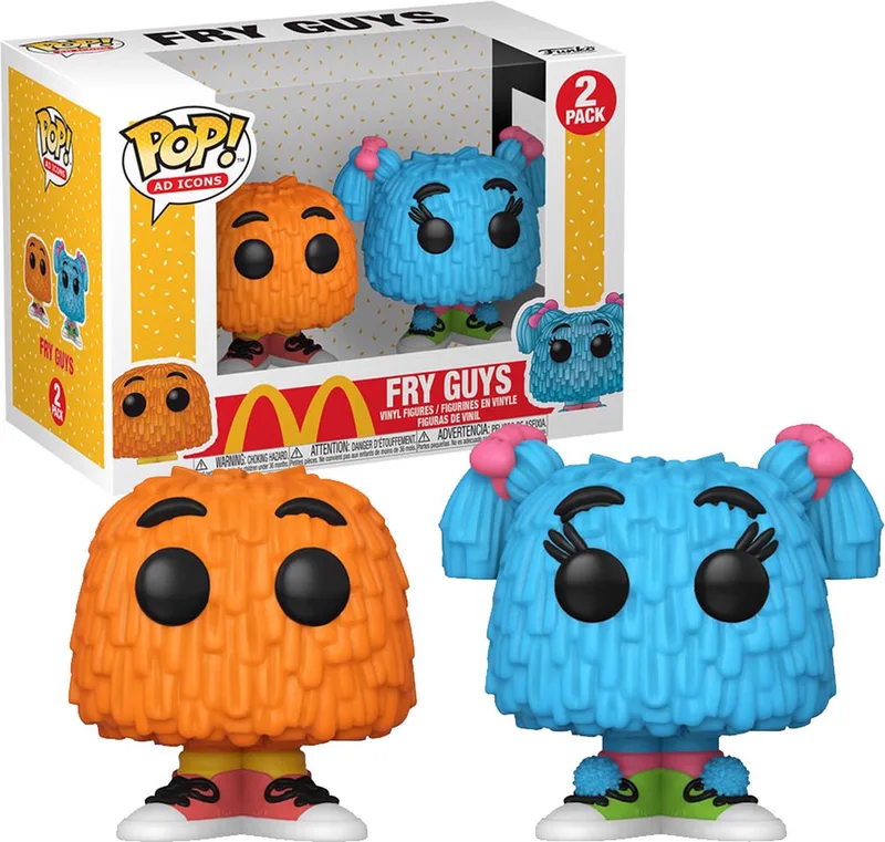 McDonalds - Bobble Head POP 2 Pack - Fry Guys by Funko – product photo