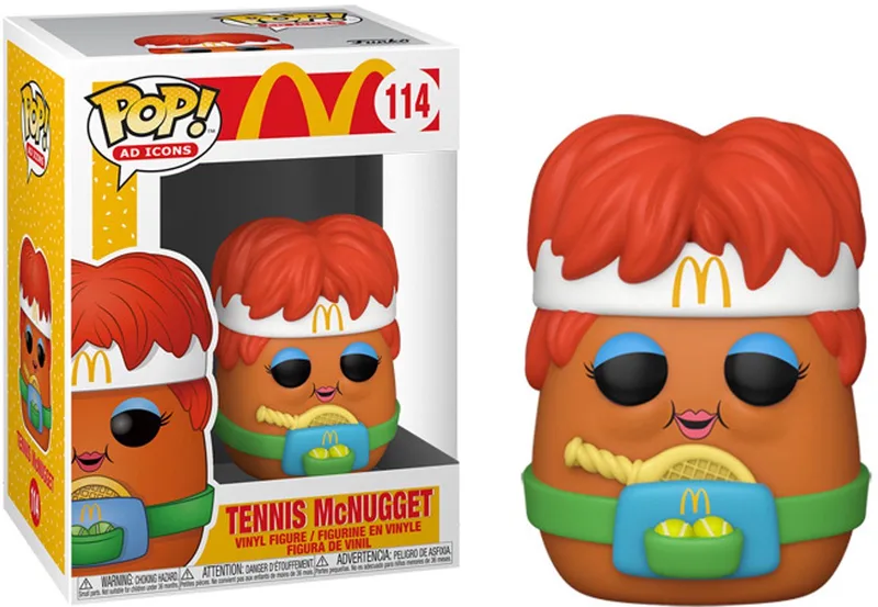 McDonalds - Bobble Head POP N° 114 - Tennis Nugget by Funko – product photo