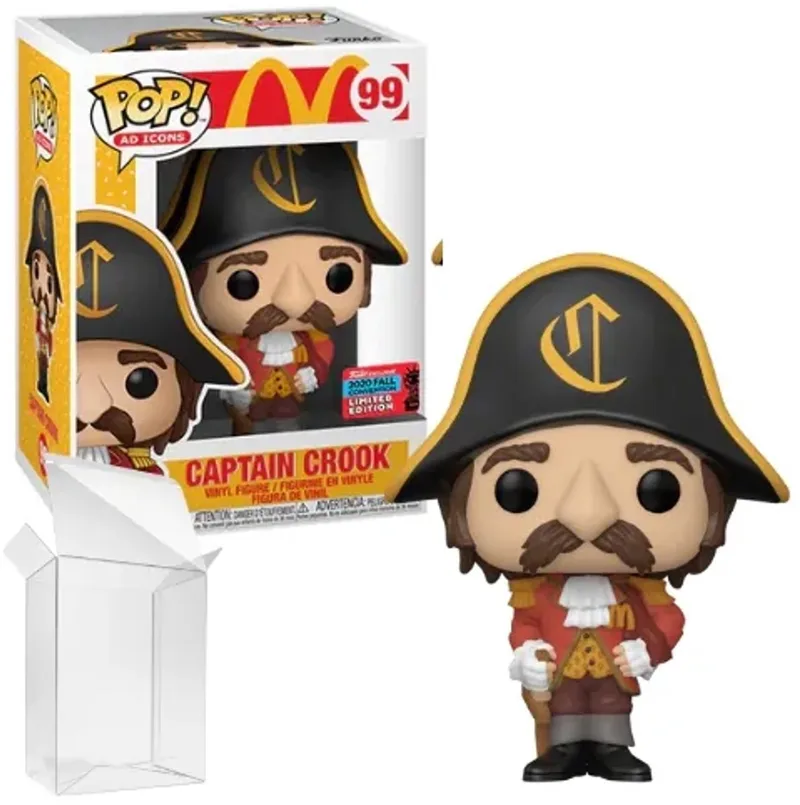McDonalds Captain Crook #99 2020 NYCC Fall Convention Exclusive LE by Funko in Red – product photo