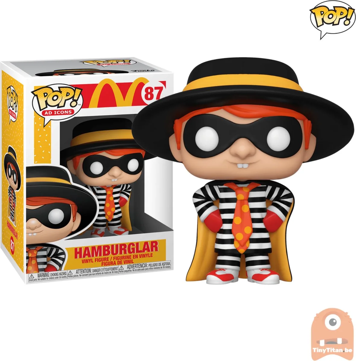 McDonalds Pop Vinyl: Hamburglar von Funko in Mehrfarbig – Produktfoto