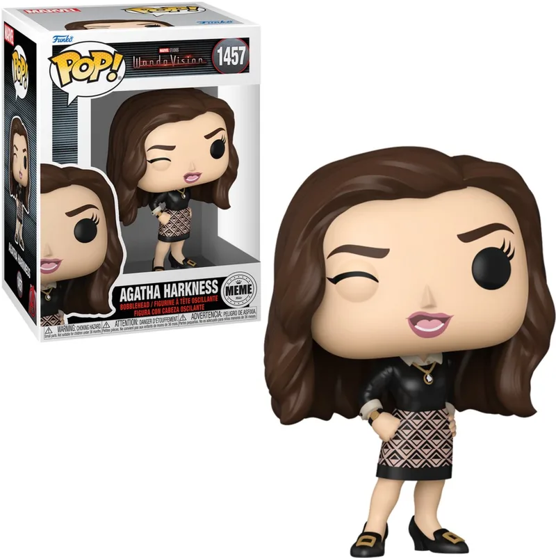MEME - Marvel: Wandavision - Agatha Harkness #1457 Special edition exclusive de Funko en Multicolore – photo produit