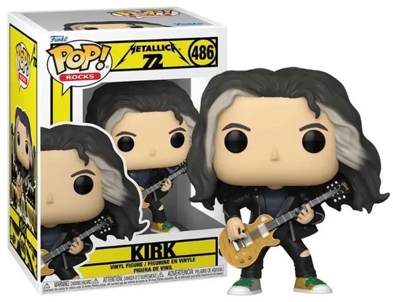 Metallica Kirk Vinyl Figur 486 Unisex Funko Pop! - Neutraal van Funko in Standard – productfoto