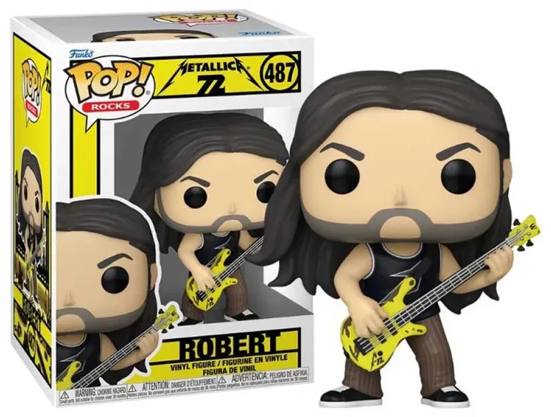 Metallica Robert Vinyl Figur 487 Unisex Funko Pop! - Neutraal by Funko in Standard – product photo