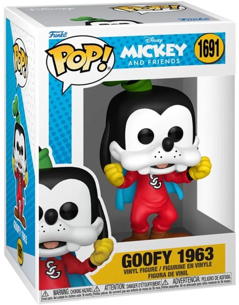 Mickey Mouse Goofy 1963 vinylfiguur 1691 Unisex Funko Pop! - Neutraal by Funko in Standard – product photo
