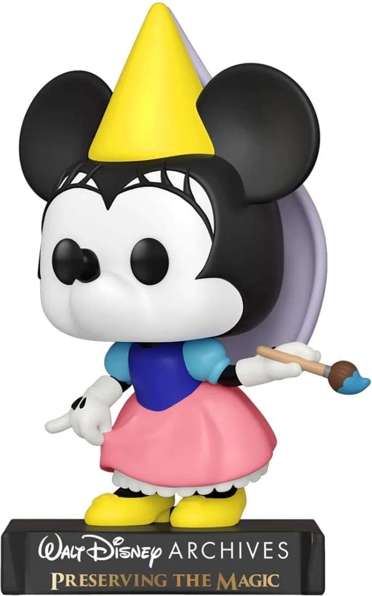 Mickey Mouse Verzamelfiguur Disney POP! Minnie Mouse - Princess Minnie (1938) 9 cm by Funko in Multicolours – product photo