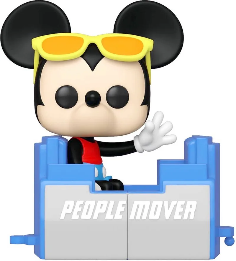 Mickey Mouse Verzamelfiguur Walt Disney World 50th Anniversary POP! People Mover Mickey 9 cm van Funko in Multicolours – productfoto