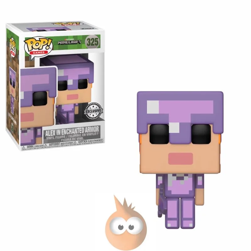 Minecraft POP! Vinyl Figure Alex with Enchanted Armour LE 9 cm van Funko in Meerkleurig – productfoto