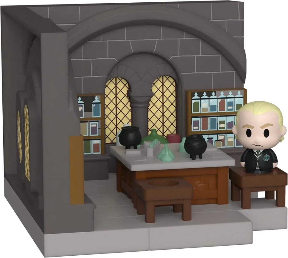 Mini Moments: Harry Potter Anniversary - Draco Malfoy in Potion Class FUNKO von Funko in Bonte kleuren – Produktfoto