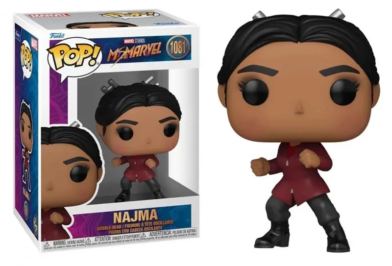 Miss Marvel Verzamelfiguur Marvel POP! TV Najma 9 cm by Funko in Multicolours – product photo