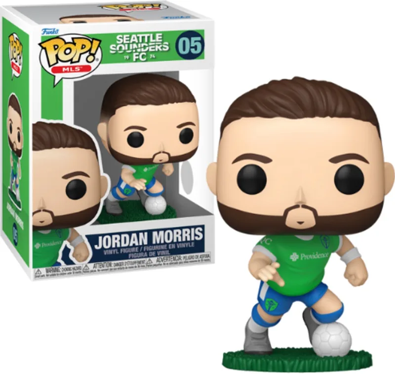 MLS: Seattle Sounders FC - Jordan Morris #05 van Funko in Meerkleurig – productfoto