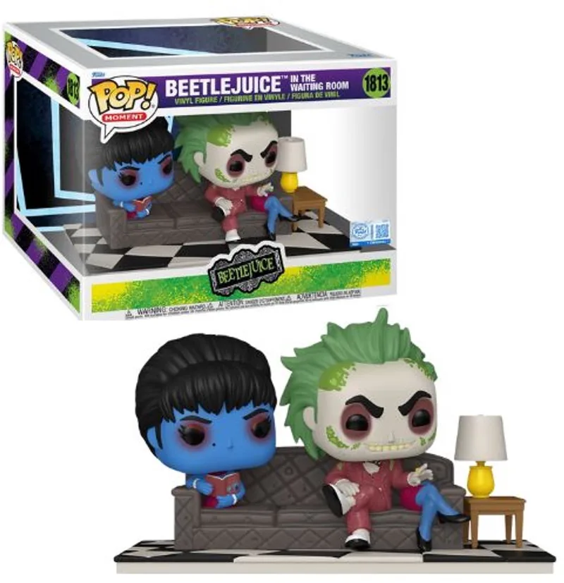 Moment: Beetlejuice - Beetlejuice in the Waiting Room #1813 Special Edition by Funko in Multicolour – product photo