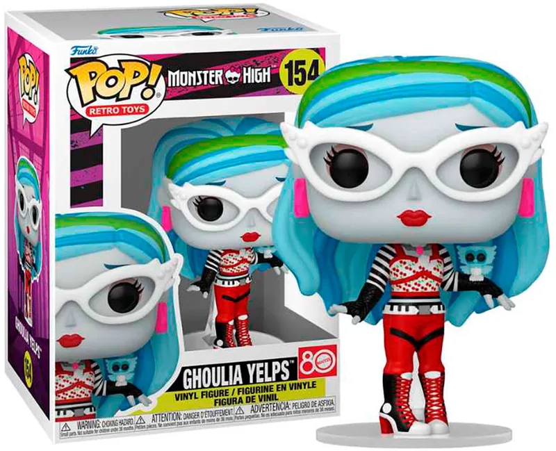 Monster High POP! Vinyl Figure Ghoulia 9 cm POP! Figuur van Funko in Meerkleurig – productfoto